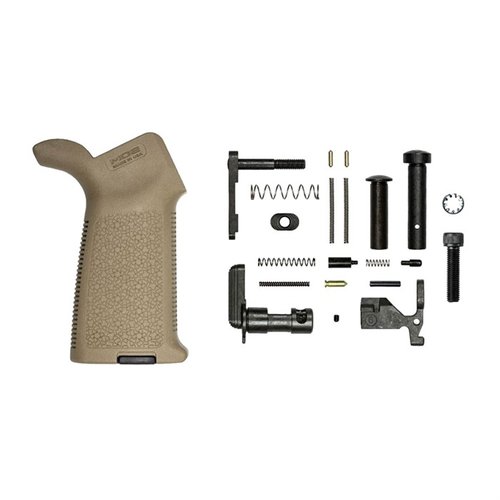 Hol dir das M4E1 Lower Parts Kit mit MOE Grip für AR-15! 💪 Perfekt für deinen nächsten Build, ohne FCG-Teile. Jetzt entdecken!