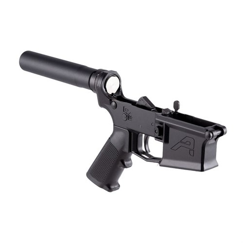 Baue deine eigene AR15-Pistole mit dem M4E1 Komplettunterbau 🛠️ von Aero Precision. Perfekte Basis für dein Projekt in Schwarz!