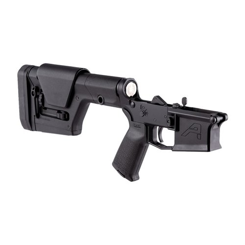 Baue deinen AR-15 mit dem M4E1 Lower Receiver von Aero Precision! 🛠️ Komplett mit MOE Grip und PRS Gen3 Stock für optimale Leistung.