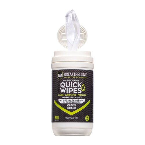 Reinige deine Waffen schnell mit den Synthetic CLP Quick Wipes von Breakthrough Clean! 🧼 Ideal für eine schnelle Reinigung im Feld.