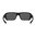 MAGPUL ASCENT GLASSES BLACK FRAME/GRAY LENS RED MIRROR POLARIZED