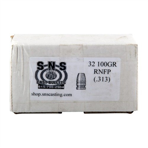 Entdecke die .32 CALIBER CAST PISTOL BULLETS von SNS! 🎯 Hochwertige, präzise Geschosse für deine Schießsportbedürfnisse. 500 Stück pro Box!