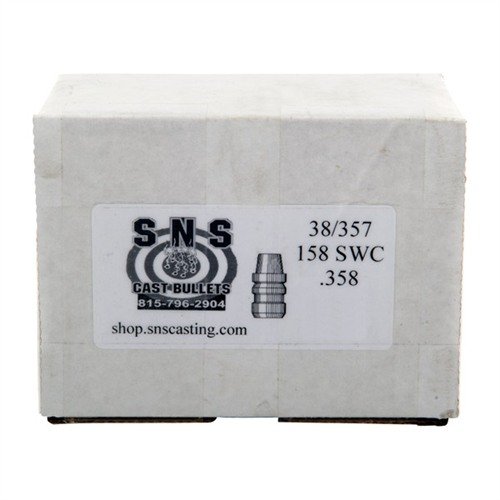 Entdecke die .38 CALIBER CAST PISTOL BULLETS von SNS! 🎯 Hochwertige Geschosse für präzise Schüsse, ideal für dein nächstes Wettkampf. 500/BOX.