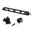 JMAC CUSTOMS 8-INCH ARM BAR WITH BRACE ADAPTER AND JMAC 1913 FOLDING MECH
