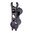 JMAC CUSTOMS GAS BLOCK COMBO WITH DETENT HOLE - ADJUSTABLE