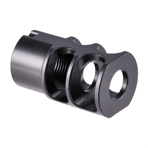 Entdecke den RECOIL REDUCTION DEVICE 2 PORT COMPENSATOR von JMAC CUSTOMS! 🔥 Kompakt, effektiv und ideal für Rückstoßminderung.