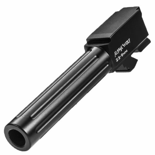 Erlebe höchste Präzision mit dem ALPHAWOLF Conversion Barrel für Glock! ✨ Konvertiere .40 S&W und .357 Sig zu 9mm mit Leichtigkeit.
