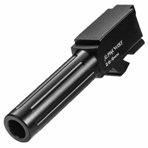 Entdecke den ALPHAWOLF 9MM LUGER Lauf für Glock® 26! Präzision, einfache Installation und 🇩🇪 Qualität – perfekt für deine nächste Herausforderung!