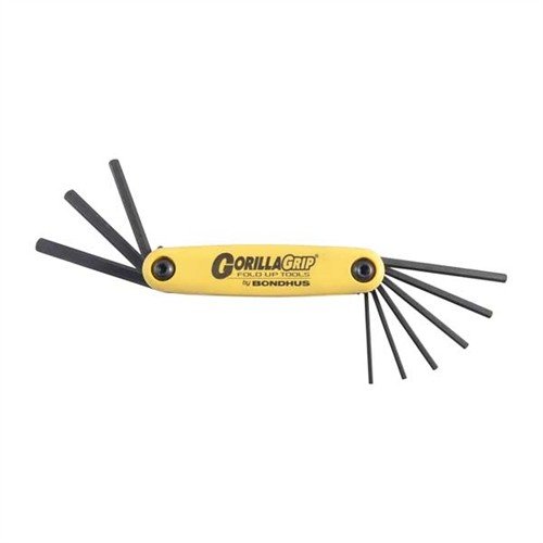 Entdecke das FOLD-UP WRENCH SET von BONDHUS 🔧! Neun Sechskantgrößen für einfaches Arbeiten. Ideal für deine Projekte!