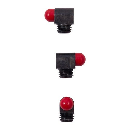Entdecke die SIGHT BEADS BRADLEY in Rot! 🔴 Ideal für präzises Zielen mit Standard Bradley Style. Hol dir jetzt das 3-Pak für deine Shotgun!