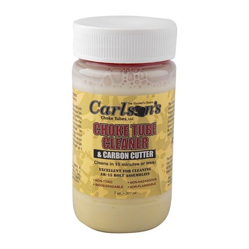 Reinige deine Choke-Rohre sicher und effektiv mit Carlson's Choke Tube Cleaner! 🌱 Biologisch abbaubar und in nur 15 Minuten einsatzbereit.