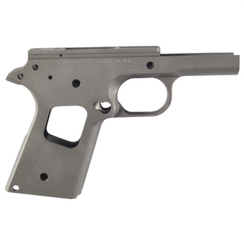 Baue deine individuelle 1911 mit dem hochwertigen OFFICER RECEIVER UN-RAMPED 🛠️ aus Kohlenstoffstahl. Präzision und Haltbarkeit für optimale Leistung!