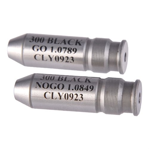 Überprüfe präzise den Headspace mit dem GO/NO-GO Gauge Set von CLYMER für 300 AAC Blackout. 🛠️ Immer sicher gehen!