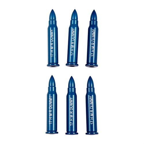 Teste deine Waffe sicher mit den RIMFIRE DUMMY ROUNDS von A-ZOOM! ✨ Ideal für Demonstrationen und Waffensicherheit. 6 Stück pro Packung.