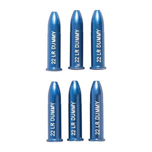 Überprüfe die Funktionsfähigkeit deiner Waffe sicher mit den RIMFIRE DUMMY ROUNDS von A-ZOOM. Ideal für Sicherheitstrainings! ✨