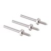 Entdecke die CRATEX MANDRELS #6 Punkt Mandrel 🛠️ für präzises Schleifen! Ideal für Gummischleifmittel mit 1/8" Schaftdurchmesser.