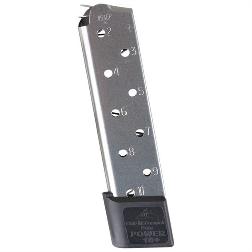 Entdecke das 1911 10RD .45 ACP Power Plus Magazin 🔥 – zuverlässig, robust und perfekt für Wettkampf- und Selbstverteidigungsschützen!
