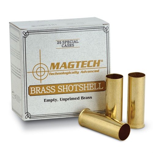 Entdecke die MagTech 36 (.410") Ga Brass Shotshell mit 25 Patronen. Ideal für dein nächstes Schießabenteuer! ✨