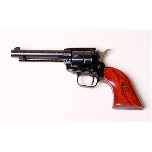 Der ROUGH RIDER 22 LR/22WMR mit 4,75" Lauf und 6 Schuss bietet dir eine perfekte Kombination aus Präzision und Stil, dank der eleganten Black/Cocobolo Kombination.