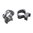 WEAVER TOP MOUNT RINGS 30MM HIGH, MATTE
