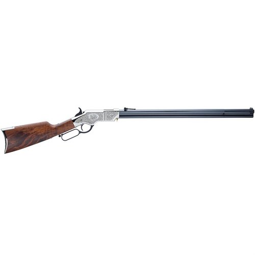 Entdecke den Henry Original 44-40 Silber Deluxe Engraved! 🎯 Perfekt für Jagd, Target und Sammler. Hol dir diesen einzigartigen Unterhebelrepetierer!