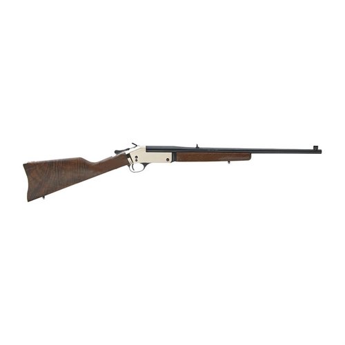 Entdecke den Henry H015B-357 Einzellader .357 Mag mit 22" Lauf und poliertem Messing. Ideal für Target und Hunting! 🎯