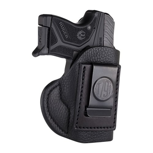Entdecke das Smooth Concealment Holster in Nacht Himmel Schwarz 🌌 für deine Lieblingswaffen. Perfekte Passform für Ruger, Glock & mehr!