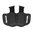 1791 GUNLEATHER DOUBLE STACK ADJUSTABLE MAGAZINE HOLSTER STEALTH BLACK