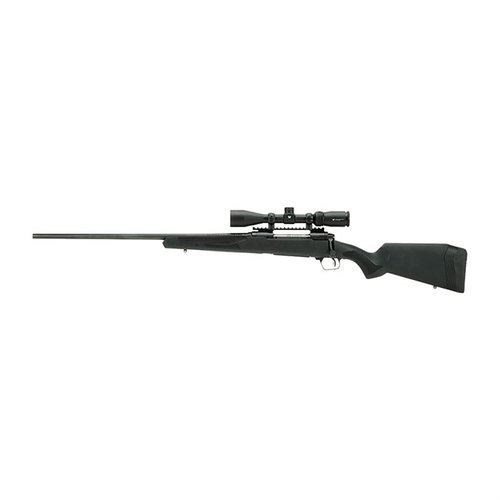 Entdecke den Savage 110 Apex Hunter XP LH mit 18" BBL und 4-Round Kapazität. Ideal für deine nächste Jagd! 🦌
