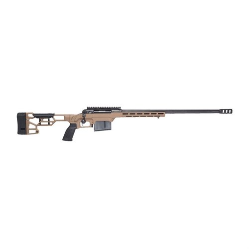 Entdecke das 110 Precision 338 Lapua 24" FDE von SAVAGE ARMS! 🔥 Ideal für präzises Schießen mit einem 24" Lauf. Hol dir jetzt dein Exemplar!