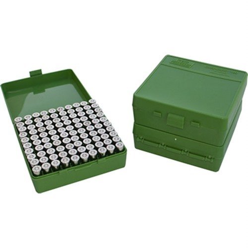 Entdecke die MTM Munitionsbox für 100 Runden. Ideal für 40 10mm und 45 ACP. 🛡️ Perfekt für deine nächste Jagd oder Schießsport!