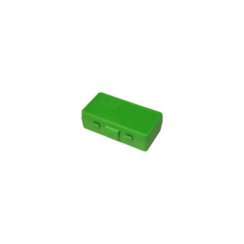 Entdecke die MTM Munitionsbox für 50 Rund Flip-Top in 25 ACP und 32 LC! ✨ Ideal für deine Lagerung und Transport von Munition.