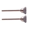 Entferne Rost und Korrosion mit den DREMEL WIRE BRUSHES #442! 🛠️ Die 2-Pak Bürsten sind perfekt für Metalloberflächen.