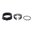 D.S. ARMS ENHANCED DELTA RING KIT STEEL BLACK