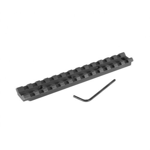 Erweitere deine Schrotflinte mit der REMINGTON Picatinny Rail 🛠️! Einfach zu montieren, präzise und aus robustem Aluminium. Perfekt für dein Zielfernrohr!