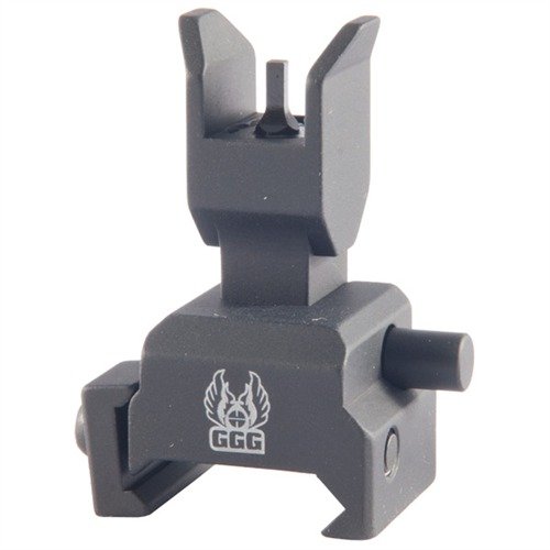 Entdecke die AR-15 Flip-Up Backup Forearm Front Sight in Aluminium Schwarz. 🛠️ Perfekt für deine Schusswaffe! Hol sie dir jetzt!