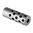 GENTRY CUSTOM QUIET MUZZLE BRAKE 30 CALIBER 5/8-24 STAINLESS STEEL