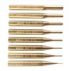 Entdecke das BRASS PUNCH SET von GRACE USA! 🛠️ 8 hochwertige Messingstempel für präzises Arbeiten ohne Kratzer.