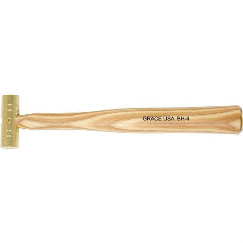 Entdecke den GUNSMITH'S BRASS HAMMER von GRACE USA! 🔨 Ideal für Büchsenmacher mit robustem Messingkopf und Hickory-Griff. Jetzt kaufen!
