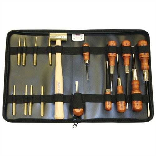 Entdecke das GUN CARE TOOL SET von GRACE USA! 🛠️ 17-teiliges Set für die Waffenpflege, ideal für schnelle Reparaturen im Feld.