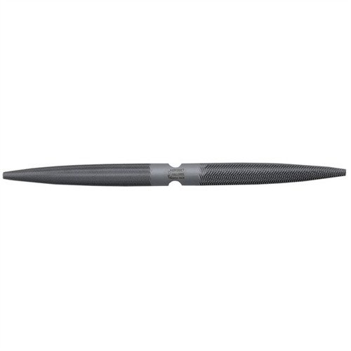 Entdecke die vielseitige HALF-ROUND VULCANITE FILE 🛠️ von Grobet! Ideal für Hartgummi, Metalle, Kunststoffe und Holz. Perfekt für präzise Arbeiten!