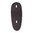 100 STRAIGHT PRODUCTS 1/2"-1/8" NEGATIVE BUTTSTOCK SPACER BLACK POLYMER