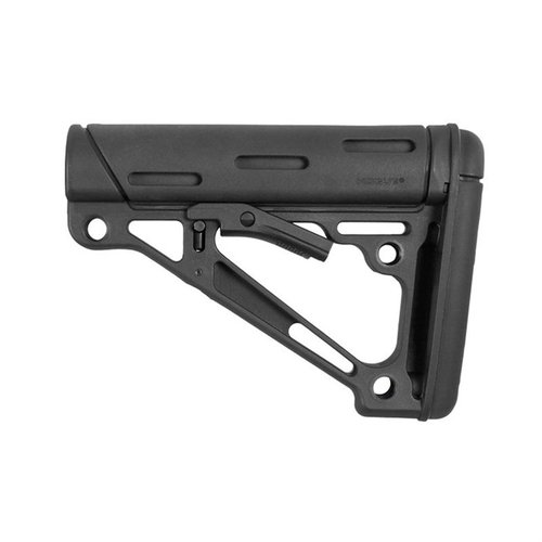 Entdecke den Hogue AR-15 OverMolded® Schaft! 🛠️ Robuste Konstruktion, rüttelfreier Sitz und vielseitige Befestigungsmöglichkeiten für dein AR-15.