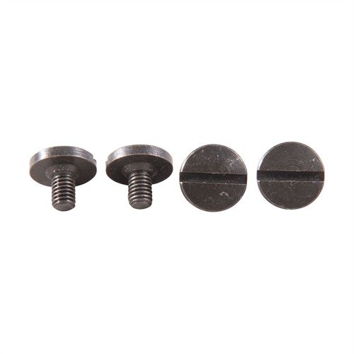 Entdecke die blauen HOGUE Slotted Grip Screws für Beretta/Taurus. 🔩 Hochwertige Stahl-Ersatzschrauben für ein sauberes Aussehen!