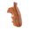 HOGUE SMOOTH PAU FERRO GRIP FITS S&W N ROUND