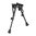 HARRIS SOLID BASE SELF LEVELING BIPOD 6-9" BLACK
