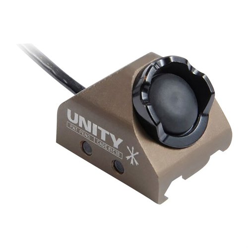 Entdecke den HOT BUTTON von UNITY TACTICAL! 🔥 Ergonomisch, platzsparend und sicher für deine Waffen. Perfekte Kontrolle über Lampen und Laser!