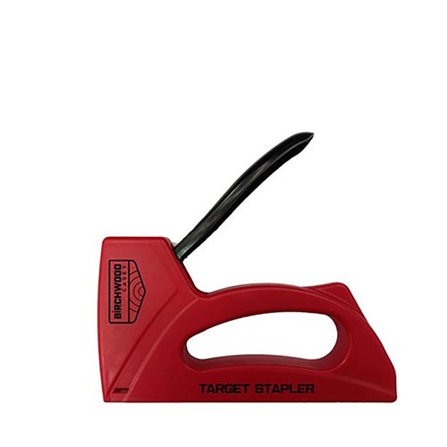 Mit dem Birchwood Casey TARGET STAPLER kannst du Ziele schnell aufhängen 🎯. Robustes Design und 3-in-1 Funktion für den Schießstand!