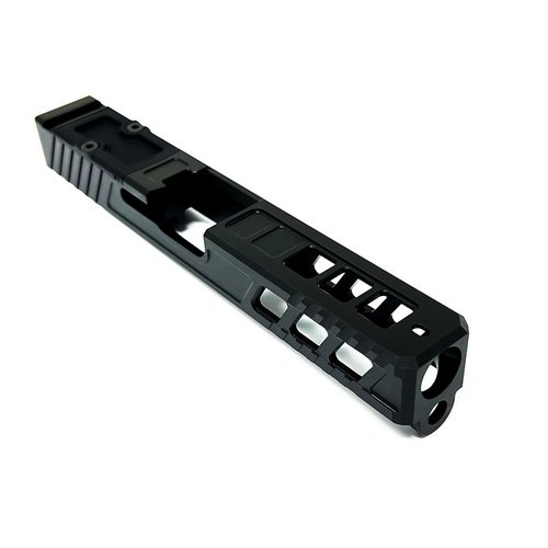Entdecke den MARKSMAN V4 Slide für Glock 17 Gen 3! ✨ Hochwertiger Edelstahl, präzise RMR-Muster und perfekte Kompatibilität. Hol dir jetzt mehr Leistung!