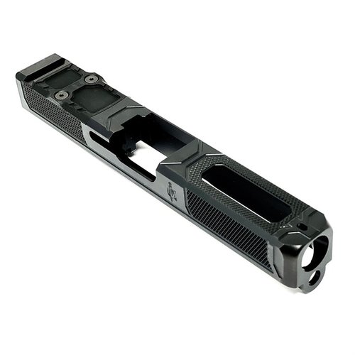 Entdecke die EXECUTIVE CARRY V5 SLIDE für GLOCK 21 GEN 3 ✨ – robust, CNC-gefräst und perfekt für Trijicon RMR Optiken. Hol sie dir jetzt!